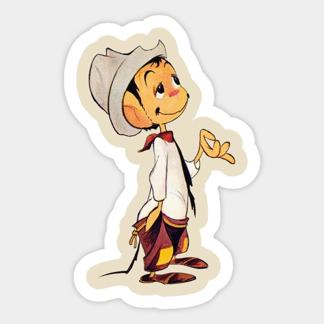 Cantinflas Sticker by vokoban